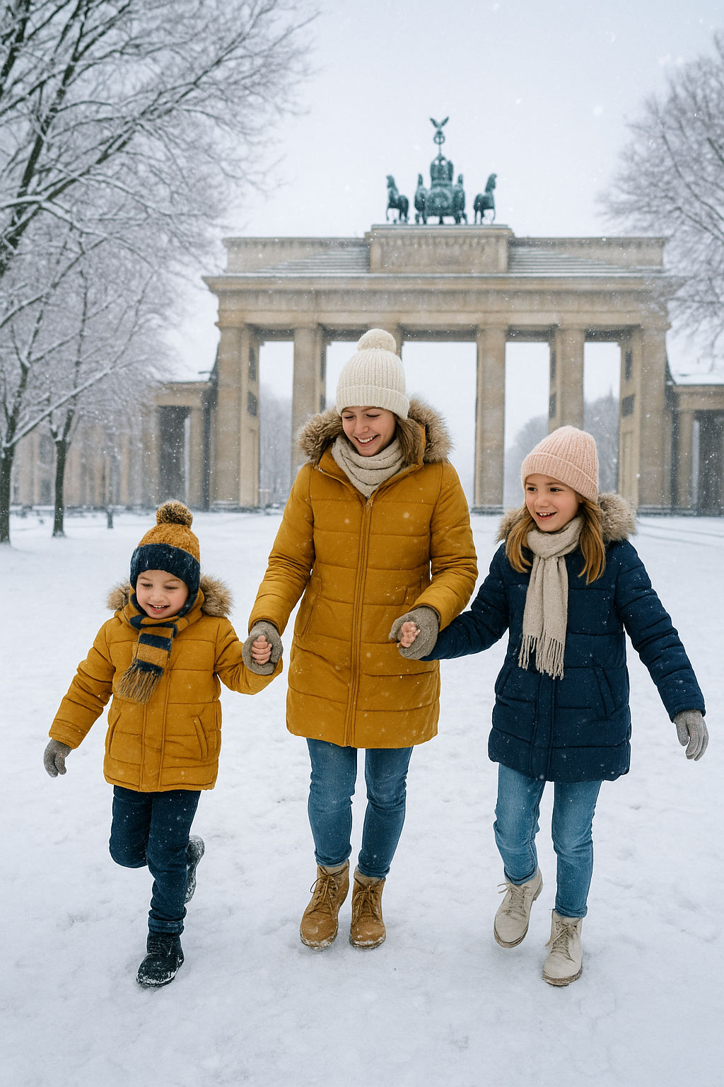 Зима с детьми в Берлине