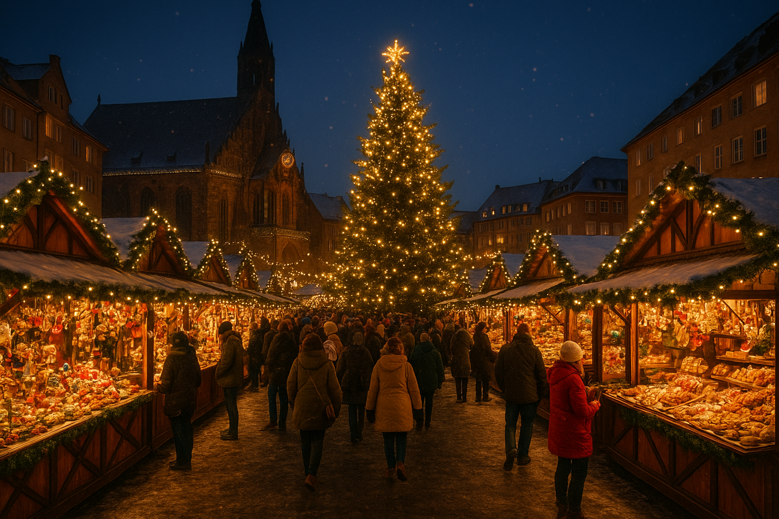 Рождественская ярмарка в Германии